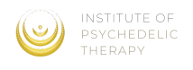 Institute of Psychedelic Therapy logo with a gold crescent symbol.