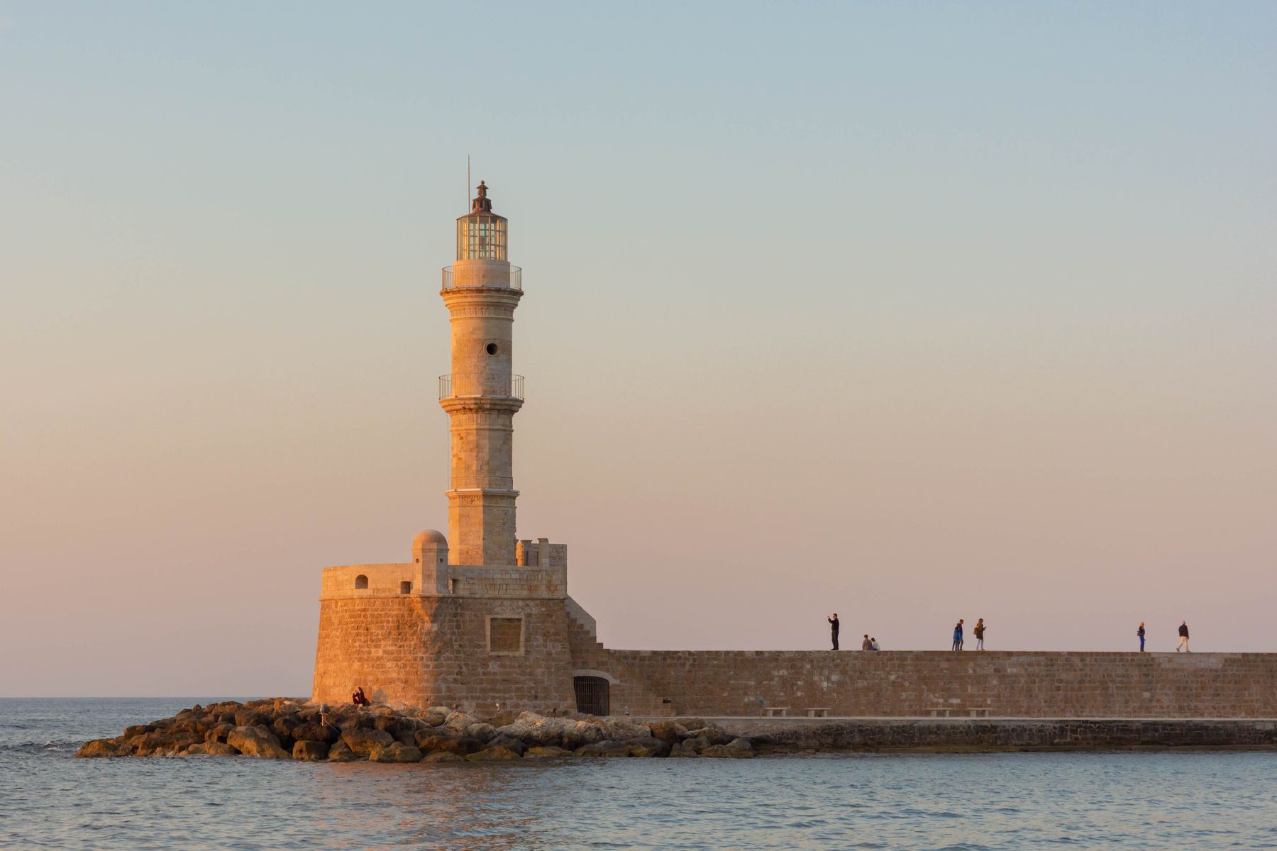 Egyptian lighthouse near Chania, Crete